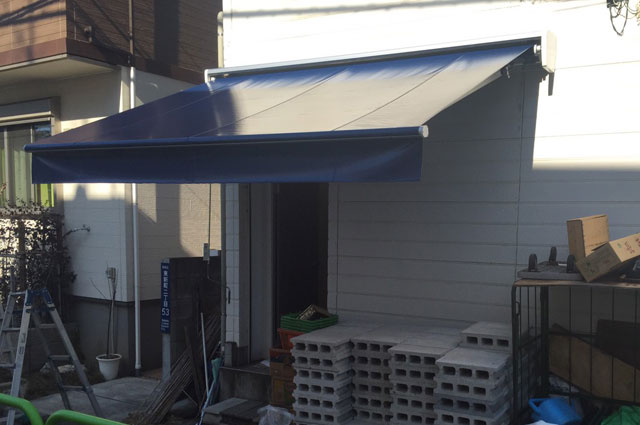 オーニングテント 東京都板橋区・八百屋 70 - 設置・施工事例  